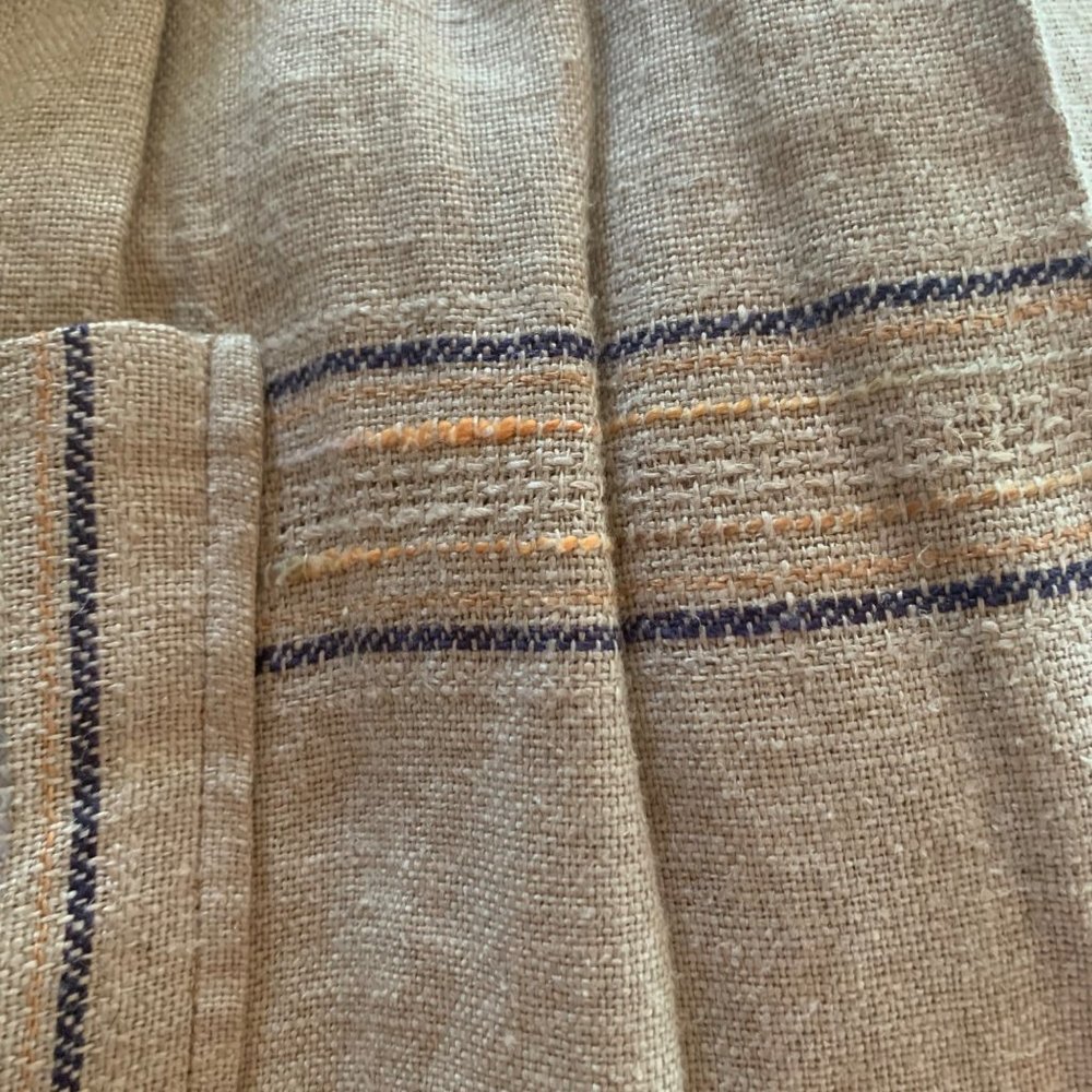 Vintage 70s Cottage Tailor Silk Blend Plaid Peasant Skirt 70s Textured Lined - Picture 4 of 8
